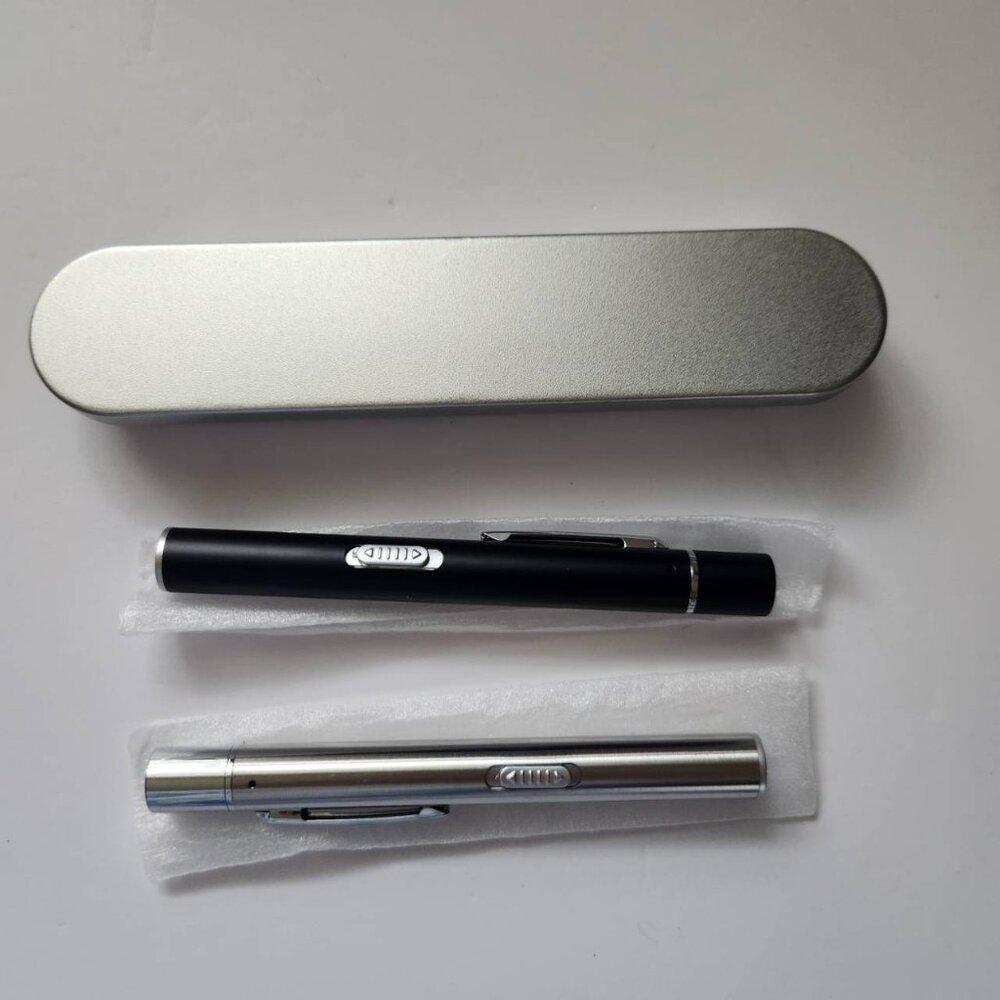 Set of 2 Pen Lights Pen Flashlights, Magnetic Pen Lights with Cool and Warm